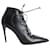 Miu Miu Lace-Up Ankle Boots in Black Leather  ref.960148