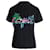 Gucci Hawaii-Print-Jersey-T-Shirt aus schwarzer Baumwolle  ref.960156
