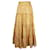 Zimmermann Leopard-Print Maxi Skirt in Yellow Cotton  ref.960177