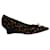 Zapatos de salón con lazo de cuña baja de Burberry en pelo de becerro con estampado de leopardo Piel  ref.960179