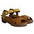 Fendi Cross Ankle Strap Sandals in Multicolor Patent Leather - view 3