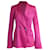 Autre Marque David Koma Double-Breasted Blazer in Pink Acetate Cellulose fibre  ref.960214