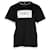 Maison Martin Margiela MM6 Maison Margiela T-Shirt mit Rundhalsausschnitt aus schwarzer Baumwolle  ref.960223