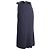 Moschino Cheap And Chic Saia com Cinto em Lã Virgem Azul Marinho - vista 2
