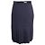 Moschino Cheap And Chic Saia com Cinto em Lã Virgem Azul Marinho - vista 3