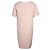 Chloé Chloe Shoulder Bow V-Neck Dress in Light Pink Acetate - view 3
