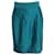 Falda de tubo en algodón verde de Moschino Cheap And Chic  ref.960270