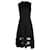 Vestido sin mangas con aplicación de encaje de Jason Wu en rayón negro Rayo Fibra de celulosa  ref.960279