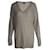 Theory V-Neck Dolman Sleeve Sweater in Beige Cashmere Wool  ref.960297
