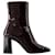 Donna Ankle Boots - Carel - Patent Leather - Brown/Black  ref.960311