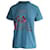 T-shirt Gucci x Disney con logo Minnie e Topolino in cotone blu  ref.960356