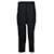 Pantalone Balenciaga con Dettaglio Zip Laterale in Lana Vergine Nera Nero  ref.960374