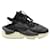Y3 Y-3 Kaiwa  GX1053 Low-Top Sneakers in Black Leather  ref.960379