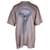 Acne Studios Edra Airbrush Übergroßes T-Shirt aus grauer Baumwolle  ref.960383