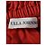Ulla Johnson Evita Camicetta arricciata con nappe in cotone rosso - vista 4