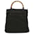 GUCCI Bamboo Shoulder Bag Nylon Khaki Auth bs5984  ref.960593