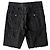 Louis Vuitton Bermuda in denim jacquard Special Edition Nero - vista 2