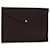 LOUIS VUITTON Taiga Clutch Bag Acajou LV Auth 44530 Leather  ref.960874