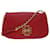 TORY BURCH Bolsa de ombro com corrente de couro vermelho HSP037 Auth am4539  ref.960920