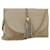 CHANEL Chain Fringe Shoulder Bag PVC Leather Beige CC Auth bs5900  ref.960921