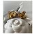Chanel Orecchini a clip in perle e metallo dorato Crema Gold hardware - vista 17