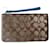 Coach Clutch bags Brown Blue Leather  ref.961103