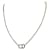 ***Christian Dior Clair D Lune Necklace Silver hardware  ref.961267