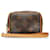 Louis Vuitton Brown Monogram Trousse Wapity Leather Cloth  ref.961628