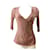 Diane Von Furstenberg DvF Leonetta vintage silk wrap top Pink Multiple colors  ref.961878