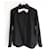 CHANEL AW07 Camisa de esmoquin negra con/Corbata de moño Negro Algodón  ref.961881