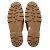 Jimmy Choo Ronnie Tan / Natural Crystal Embellished Shearling Lined Soft Suede Flat Mules - view 9