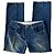 Louis Vuitton Pantalone vintage in velluto di cotone Blu - vista 4