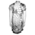 Geblümtes schwarz-weißes Seidenkleid von Joseph  ref.962304
