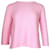 Weekend by Max Mara Suéter de malha com gola redonda em algodão rosa  ref.962509