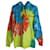 Palm Angels Batik-Hoodie aus mehrfarbiger Baumwolle Mehrfarben  ref.962589