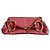 Pochette Gucci con catena Horsebit Rosa - vista 3