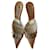 Christian Dior Mules Beige Leather  ref.963292