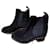 Chanel Wildleder schwarze Stiefelgröße 38 Schweden  ref.963623