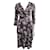 Diane Von Furstenberg Originales Vintage-Julian-Kleid von DvF Mehrfarben Seide  ref.963636