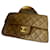 Chanel Mini Classic Beige Leather  ref.963638