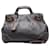 Salvatore Ferragamo Gancini Cuir Souple Wanda Satchel AB-21 C537 Veau façon poulain Marron  ref.963671