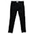 Issey Miyake Black cotton denim corset trousers  ref.964022