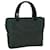 PRADA Hand Bag Nylon Green Auth bs6158  ref.964168