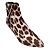 Barbara Bui Ivory / Brown Leopard Printed Calf Hair Ankle Boots