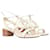 DIOR  Sandals T.EU 36.5 Leather White  ref.964203