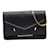 Fendi Leather Bag Bugs Wallet on Chain 8M0346 Black Pony-style calfskin  ref.964253
