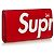 Cartera larga Louis Vuitton Red x Supreme Epi Brazza Roja - vista 2