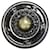 Chanel 11Una spilla rotonda Multicolore Metallo  ref.964545