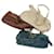 Coach Shoulder Bag Leather 3Set Beige Blue Brown Auth 44680  ref.964574