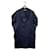 Autre Marque ****CELINE Navy Sleeveless Dress Navy blue Silk Wool  ref.964683